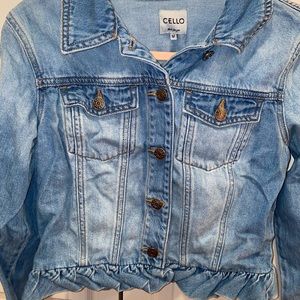 Cropped Jean Jacket